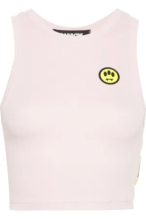 BARROW Top crop con stampa