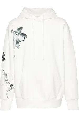 Y-3 Felpa a fiori con cappuccio