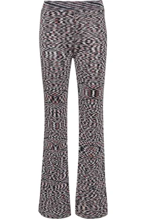 Missoni Pantaloni svasati a vita alta