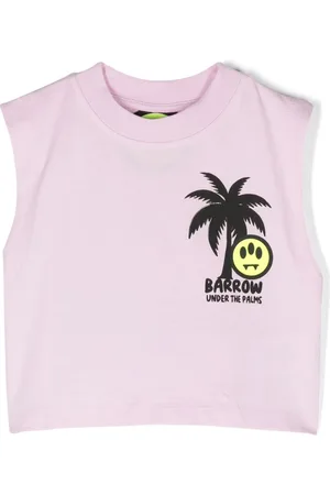 BARROW Top crop con stampa