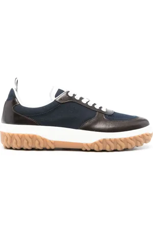 Thom Browne Sneakers Letterman con design a inserti