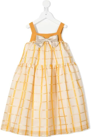 HUCKLEBONES LONDON Abito smanicato a quadri