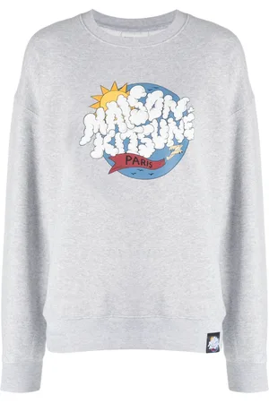 Maison Kitsuné Felpa con stampa