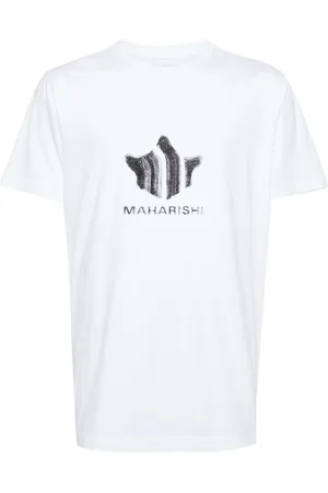 Maharishi T-shirt Brushstroke Temple in cotone biologico
