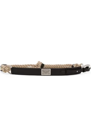 Dolce & Gabbana Cintura con placca logo