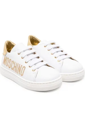 Moschino Sandali con logo di borchie