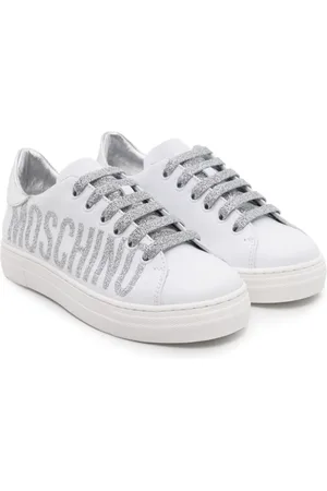Moschino Sneakers con stampa e lacci