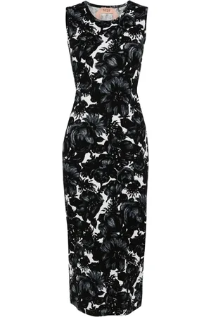 Nº21 Abito lungo a fiori