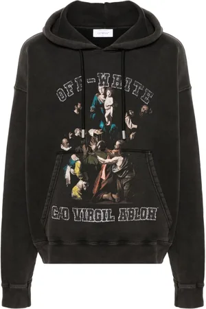 OFF-WHITE Felpa con stampa grafica