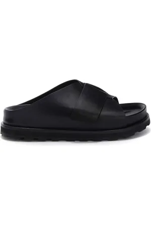 Jil Sander Sandali slides con plateau