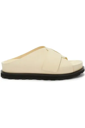 Jil Sander Sandali slides con plateau