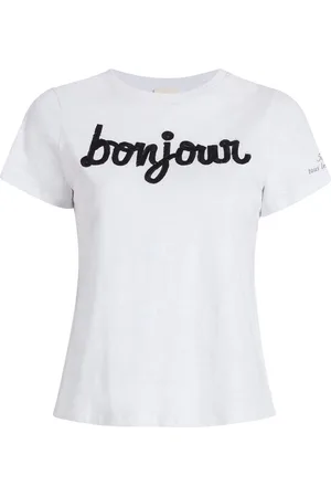 Cinq A Sept T-shirt Bonjour