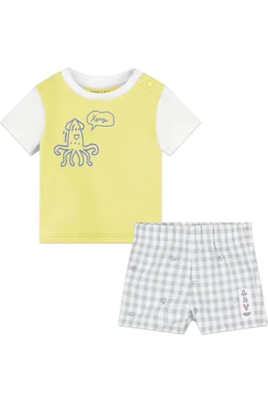 Kenzo Set shorts con stampa grafica