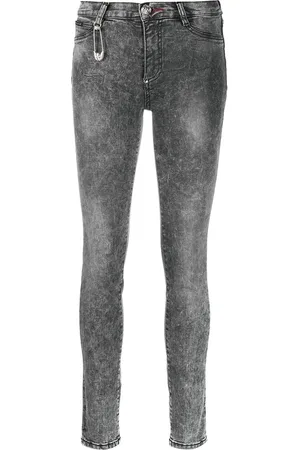 Philipp Plein Jeggings a vita alta