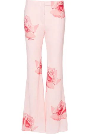 Kenzo Pantaloni svasati con stampa