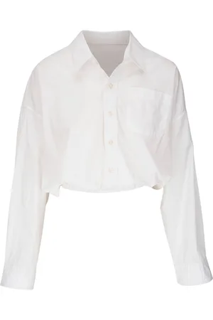 R13 Camicia crop