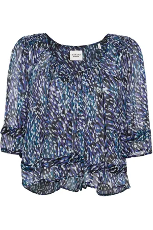 Marant Etoile Blusa con stampa Roxini