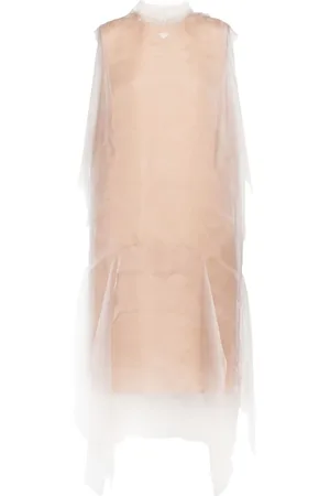 Prada Abito in voilé tecnico