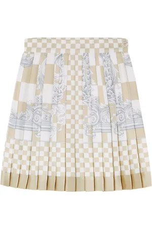 VERSACE Minigonna con stampa Barocco