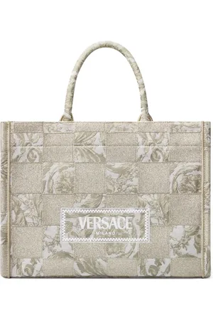 VERSACE Borsa tote Athena Barocco jacquard