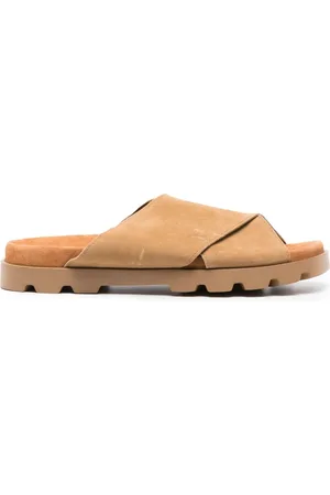 Camper Sandali slides Brutus in pelle