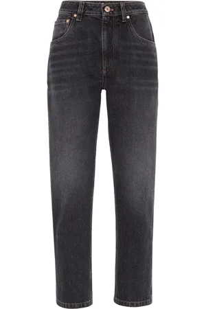 Brunello Cucinelli Jeans crop dritti