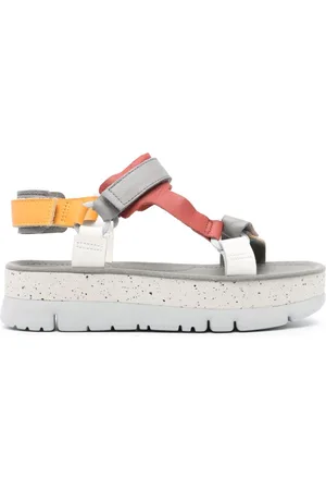Camper Sandali Oruga Up con suola rialzata 42mm