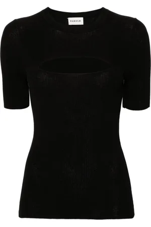 P.A.R.O.S.H. Top a coste con dettaglio cut-out
