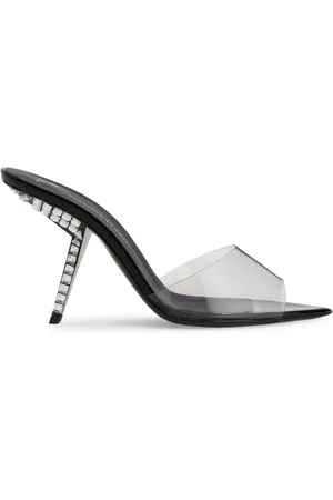 Giuseppe Zanotti Mules Mystero 90mm trasparenti