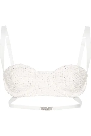 GCDS Bralette con paillettes