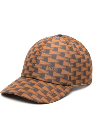 Bally Cappello da baseball con stampa geometrica