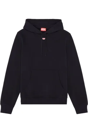 Diesel Felpa S-Ginn-Hood-D con applicazione logo