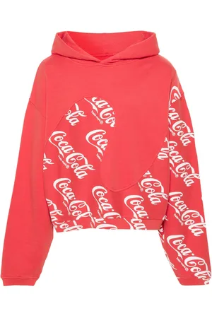 ERL Felpa Coca-Cola con stampa