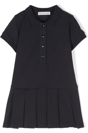 Moncler Abito con gonna plissettata