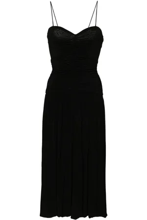 Isabel Marant Abito midi Elisabeth con ruches
