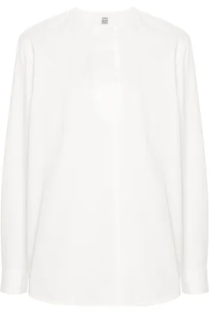 Totême Blusa senza colletto