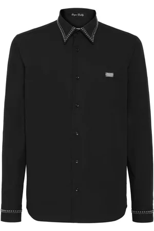 Philipp Plein Camicia con placca logo