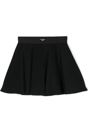 Dolce & Gabbana Minigonna plissettata con applicazione