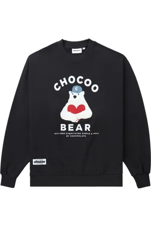 Chocoolate Felpa con stampa grafica