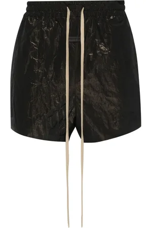 FEAR OF GOD Shorts da corsa con applicazione logo