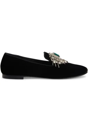 Giuseppe Zanotti Mocassini Euphemiee con cristalli