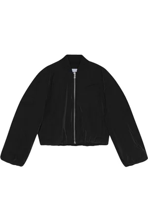 Ganni Bomber con maniche a spalla bassa