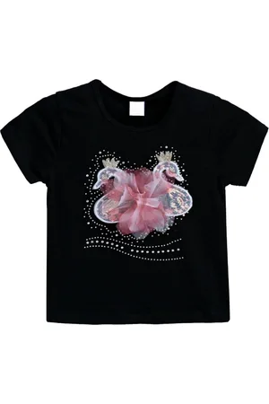 Mimi Tutu T-shirt con applicazione