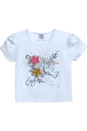 Mimi Tutu T-shirt con applicazione a fiori