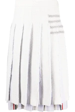Thom Browne Gonna plissettata