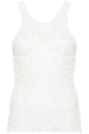 Maison Margiela Top semi trasparente