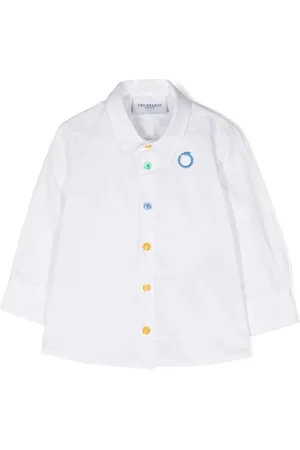 Trussardi Camicia con ricamo