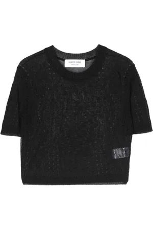 Marine Serre Blusa crop