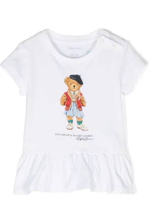 Ralph Lauren T-shirt con stampa Polo Bear