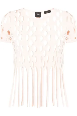 Pinko T-shirt con frange
